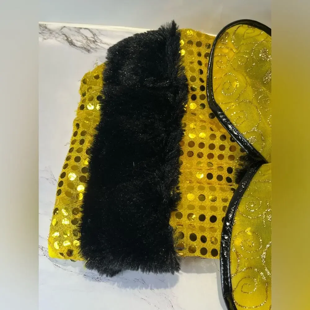 Top Paw Pet Halloween bee dog costume size medium